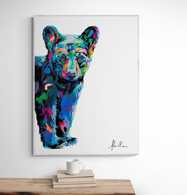 Peek- Canvas And Paper Prints