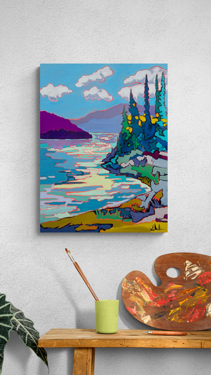 Simple Passerby - Canvas And Paper Prints