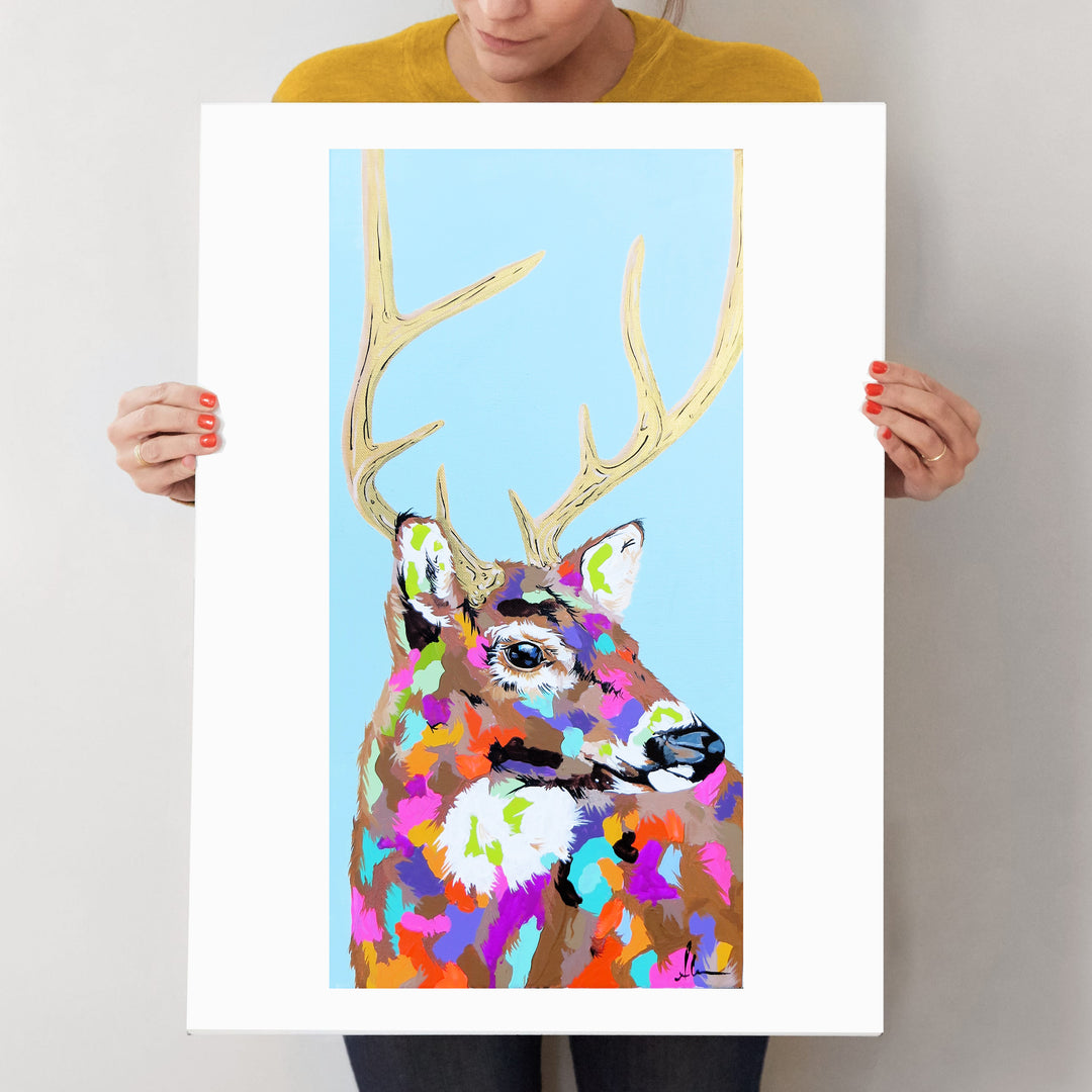 Deer Me artwork by Whistler artist Andrea Mueller
