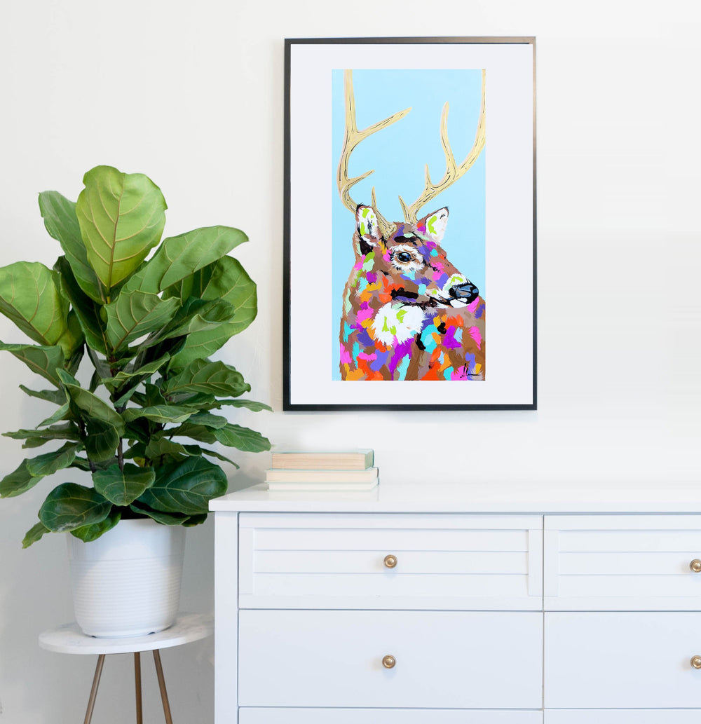 Deer Me artwork by Whistler artist Andrea Mueller