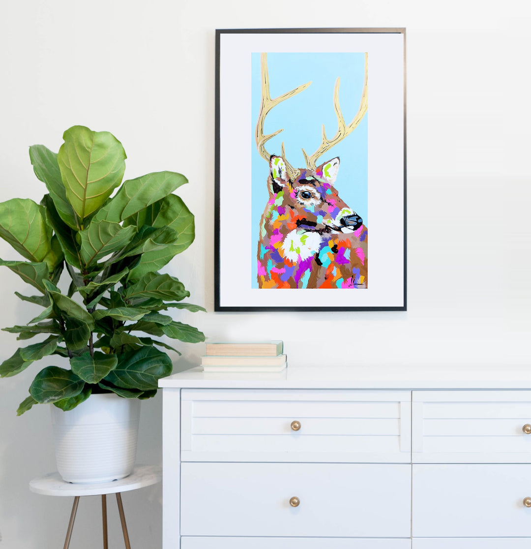 Deer Me artwork by Whistler artist Andrea Mueller