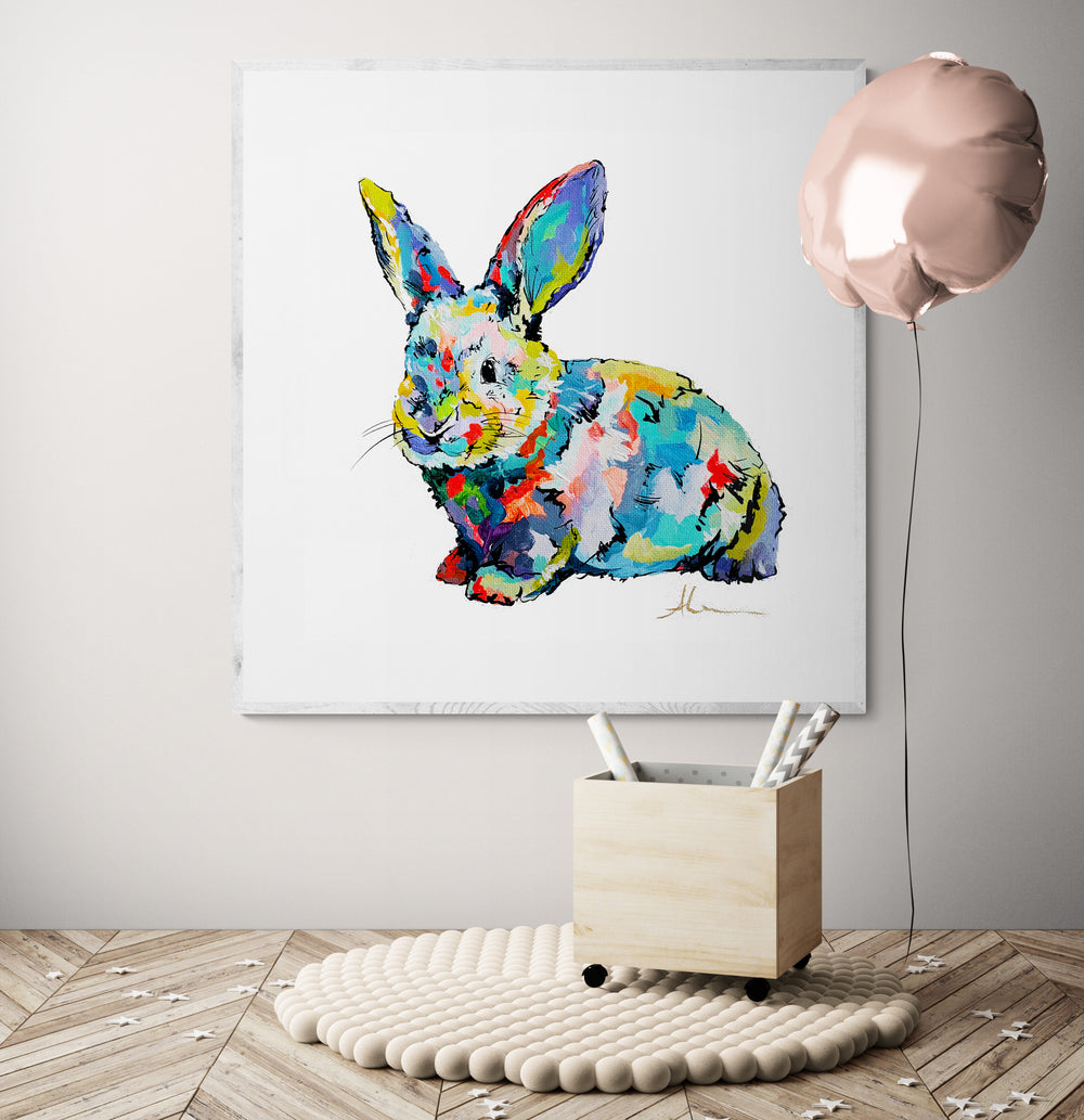 Honey Bunny artwork by Whistler artist Andrea Mueller