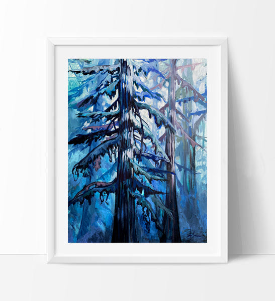Light Out of Mist painting by Whistler artist Andrea Mueller
