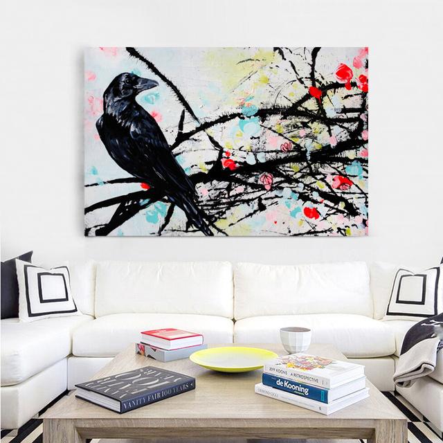 Black Beauty raven artwork by Whistler artist Andrea Mueller