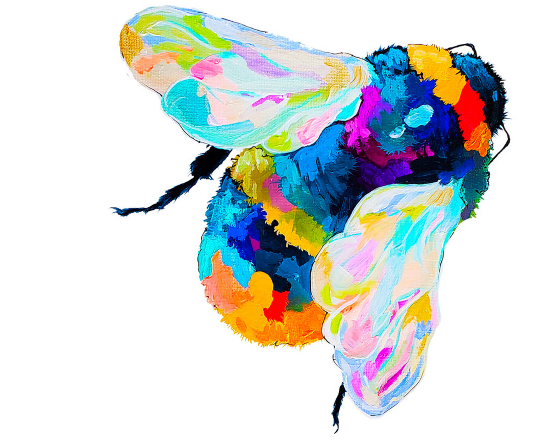 The Bees Knees artwork by Whistler artist Andrea Mueller