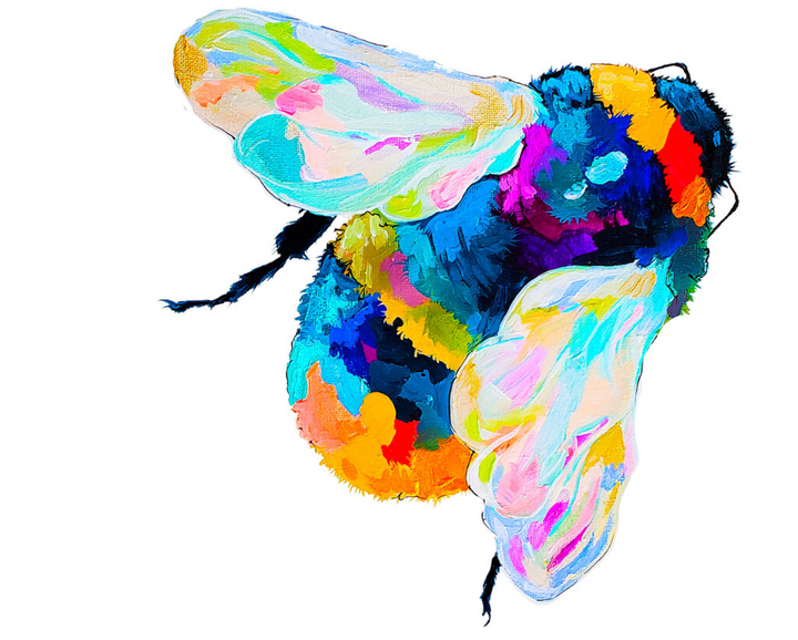 The Bees Knees artwork by Whistler artist Andrea Mueller