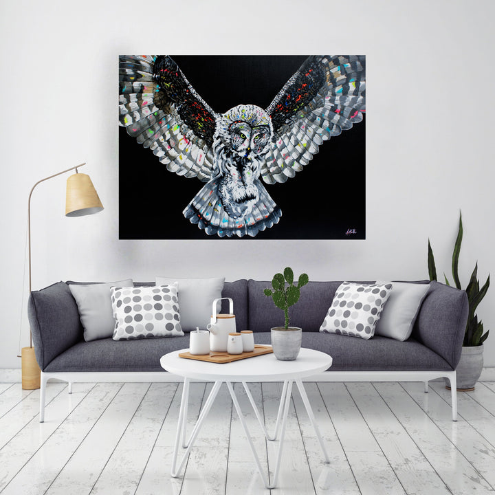 Stranger in the Dark artwork by Whistler artist Andrea Mueller