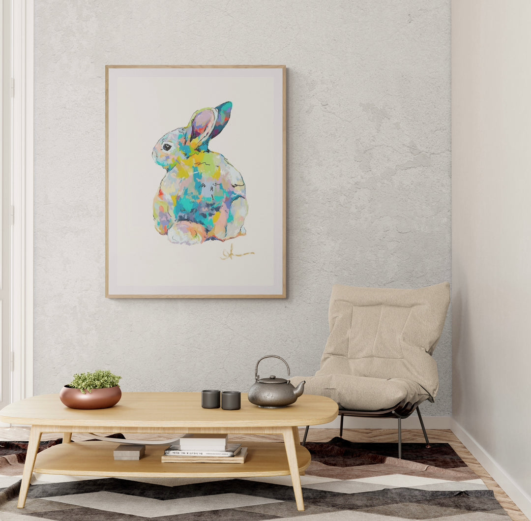 Bunny Tail artwork by Whistler artist Andrea Mueller