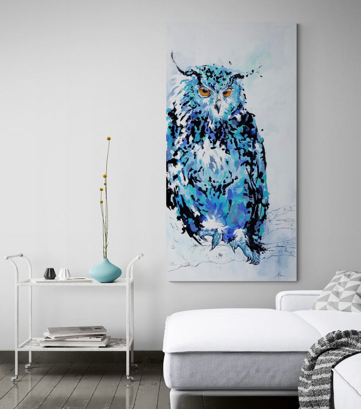 owl about you artwork by Whistler artist Andrea mueller