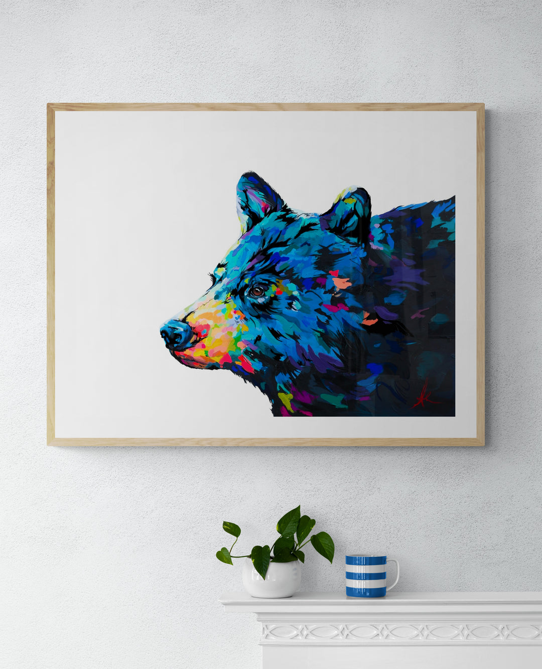 Momma Bear artwork by Whistler artist Andrea Mueller