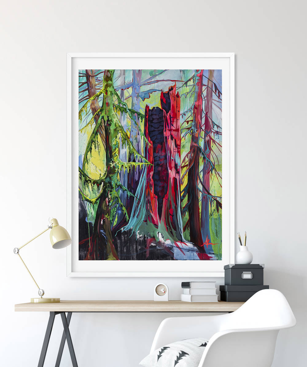 Canadian Landscape artwork by Whistler artist Andrea Mueller