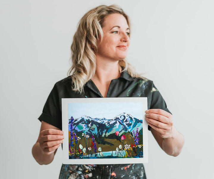 Mountain Meadow Studio Print