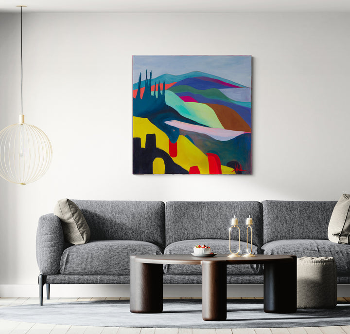 Alpine Meadow 36" x 36"