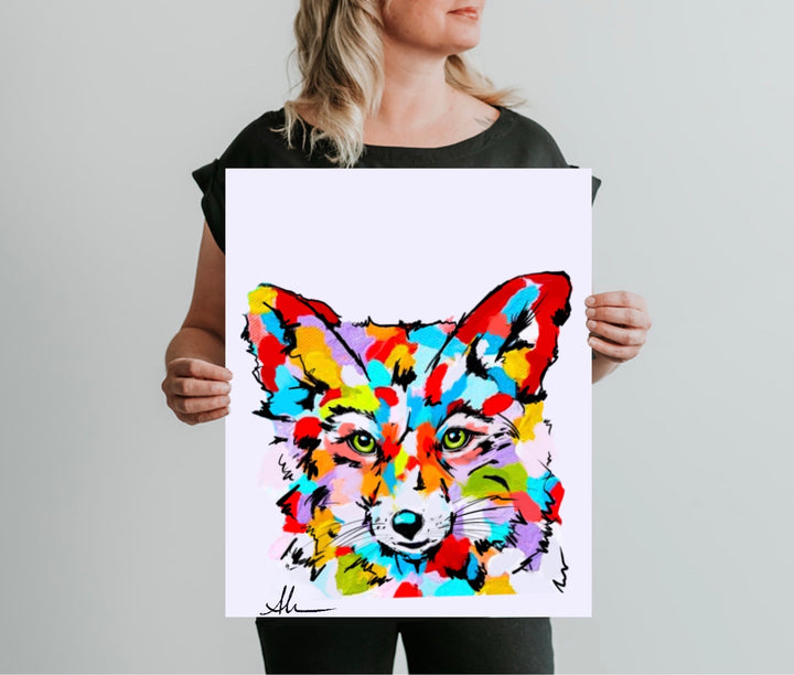Foxy Studio Print
