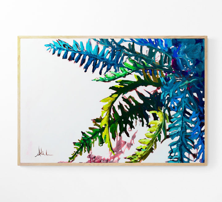 Between Two Ferns: Purple Haze - Canvas And Paper Prints