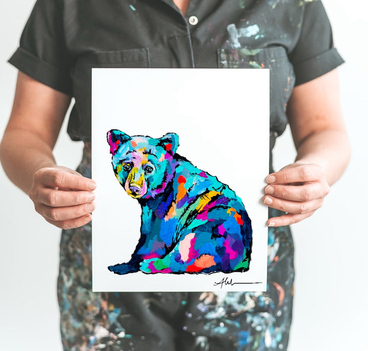 Waiting Bear - Poster Prints