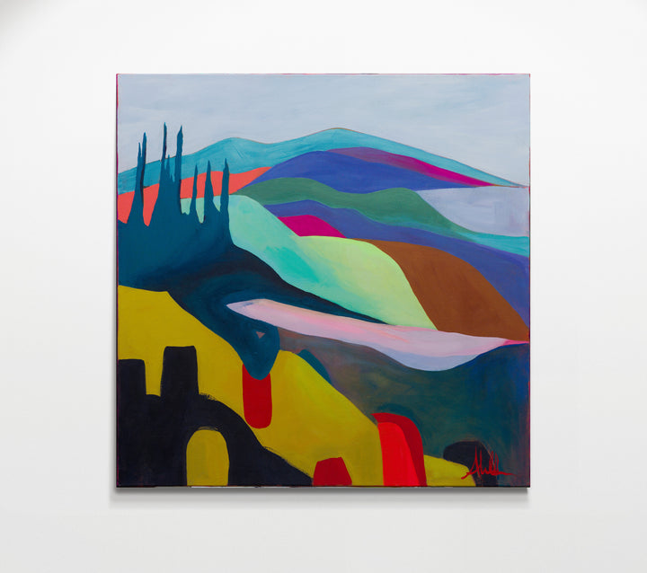 Alpine Meadow 36" x 36"