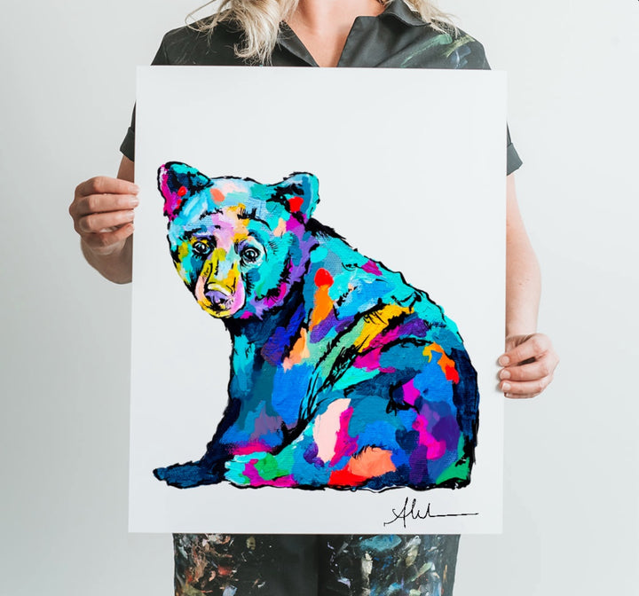 Waiting Bear - Poster Prints