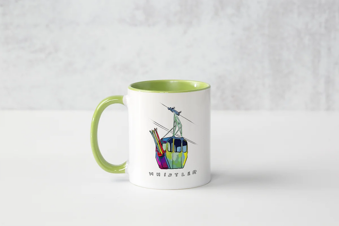 Ceramic Mug - Ski Gondola
