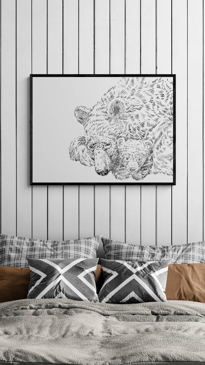 To The Moon and Back- Canvas And Paper Prints