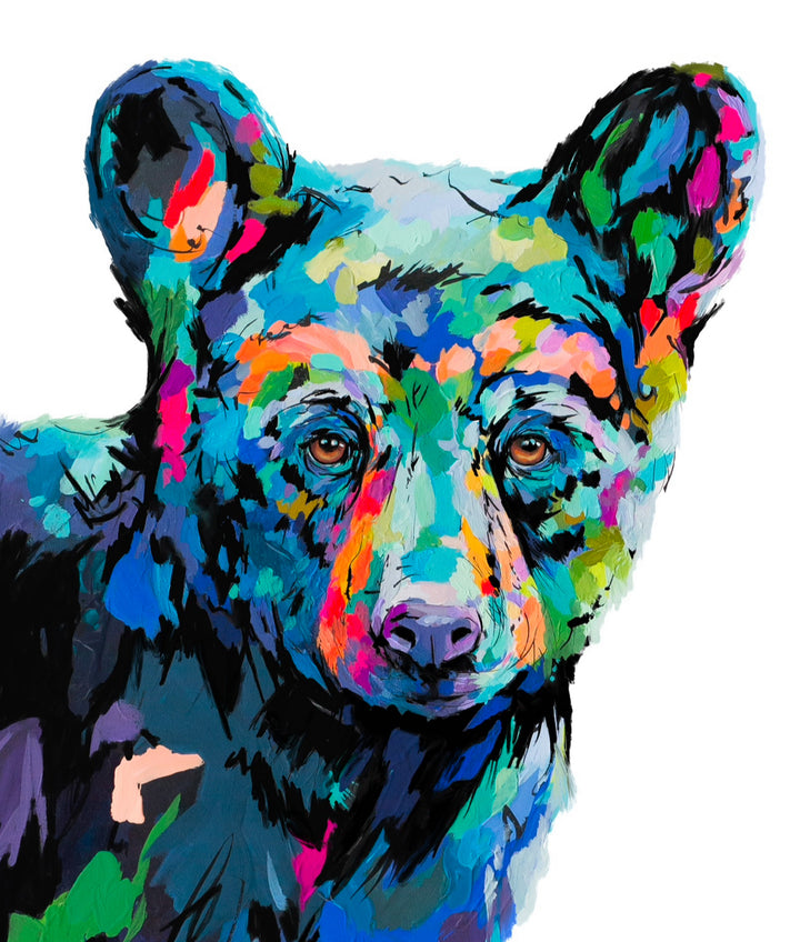 Paint By Number Kit - Little Bear