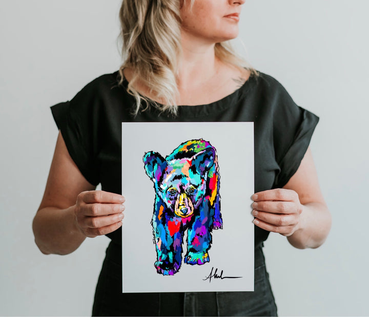 Little Bear Studio Print
