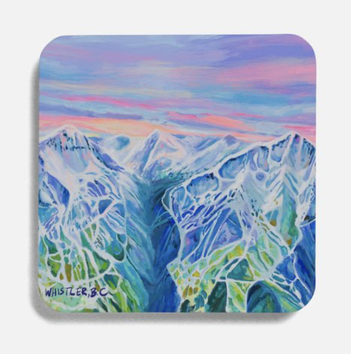 Cork picture Coasters - Set of 4