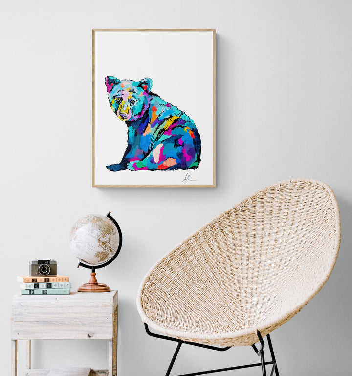 Waiting Bear - Poster Prints