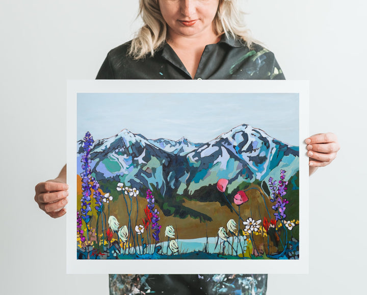 Mountain Meadow Studio Print