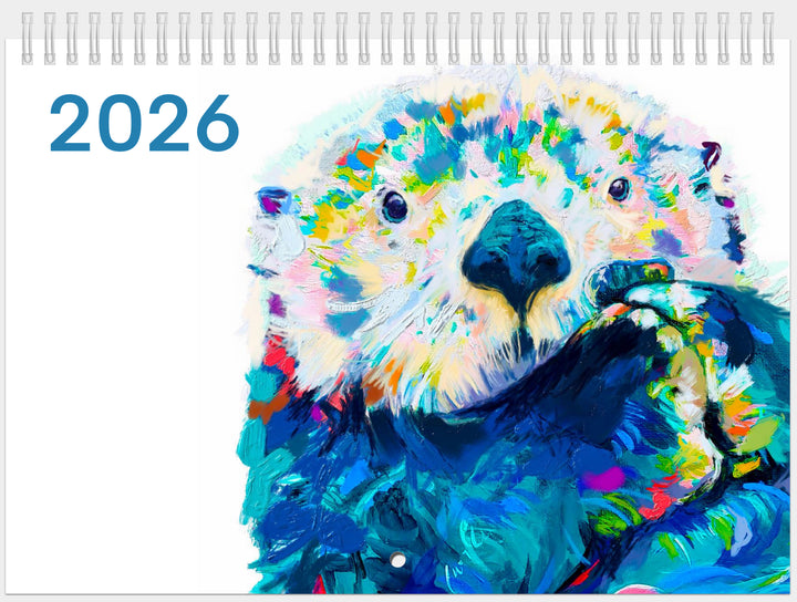 2026 Art Calendar - Early Bird Price. Shipping Worldwide