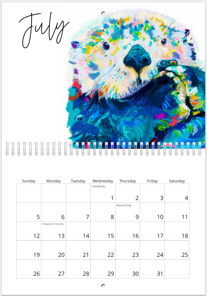 2026 Art Calendar - Early Bird Price. Shipping Worldwide