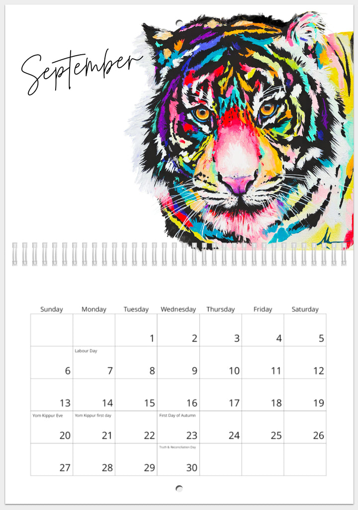 2026 Art Calendar - Early Bird Price. Shipping Worldwide