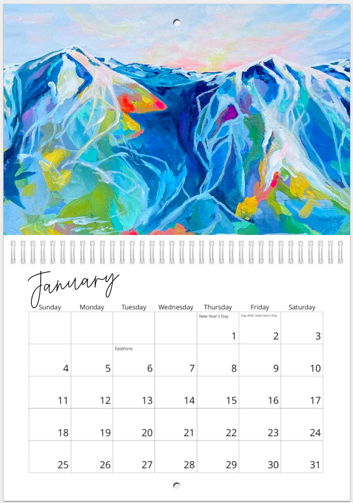 2026 Art Calendar - Early Bird Price. Shipping Worldwide