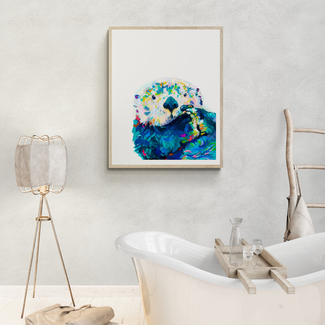 Sea Otter - Canvas and Paper Prints