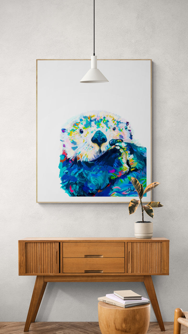 Sea Otter - Canvas and Paper Prints