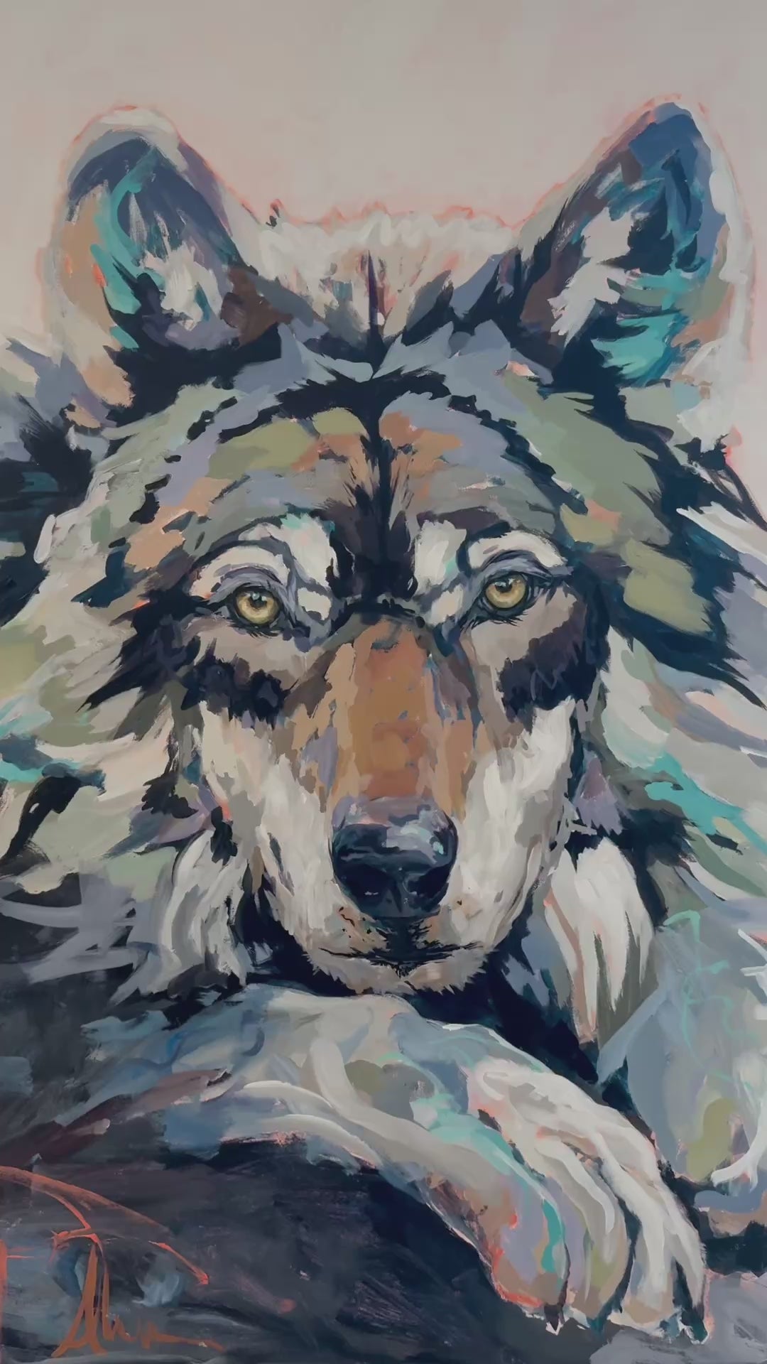 All knowing 48"x60"