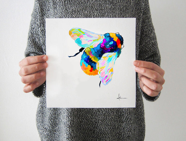 The Bees Knees artwork by Whistler artist Andrea Mueller