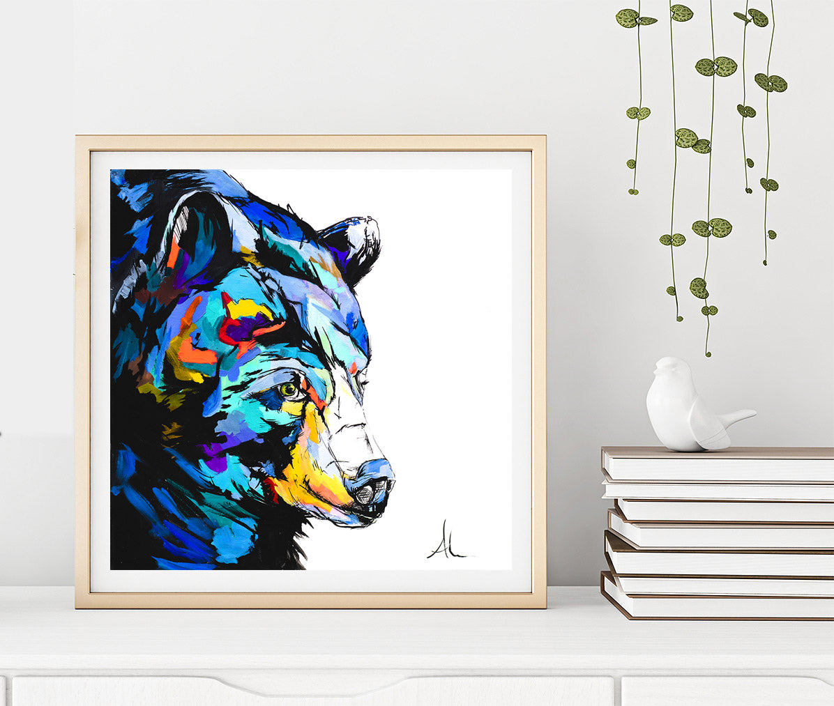 Black Bear Canvas and Paper Prints