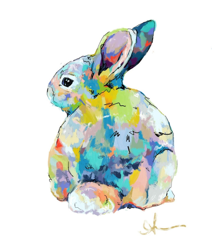 Bunny Tail artwork by Whistler artist Andrea Mueller