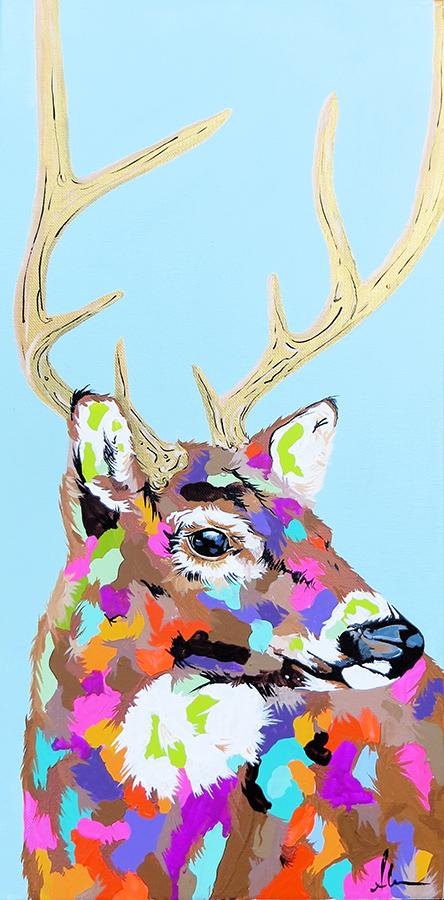 Deer Me artwork by Whistler artist Andrea Mueller