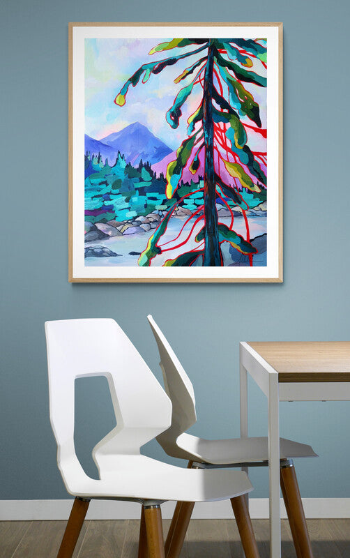 Candy Land print by Whistler artist Andrea Mueller