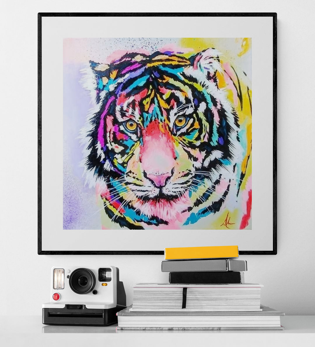 Endangered Beauty tiger artwork by Whistler artist Andrea Mueller
