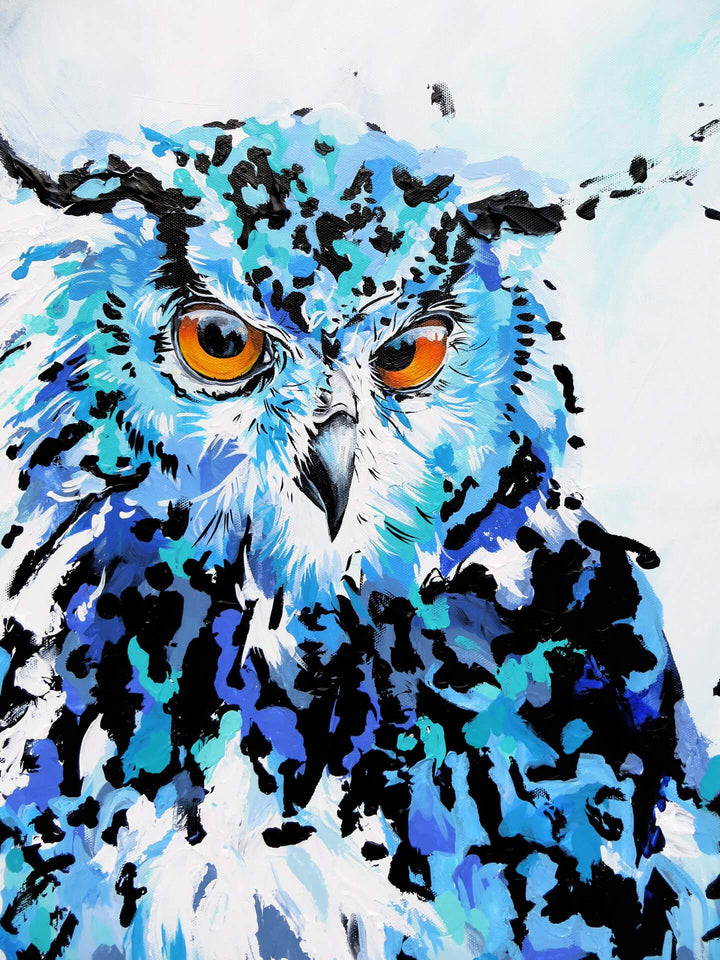 owl about you artwork by Whistler artist Andrea Mueller